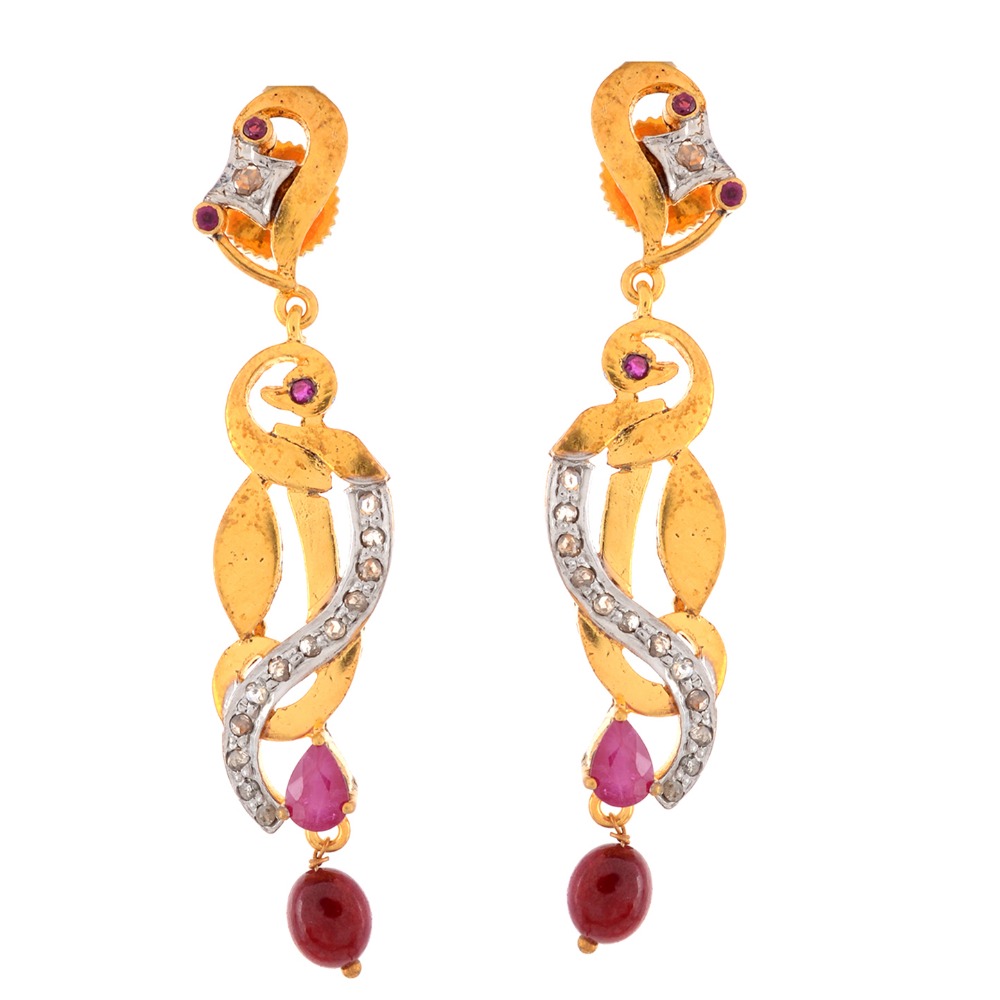 SOZO EARRING WITH DIAMOND