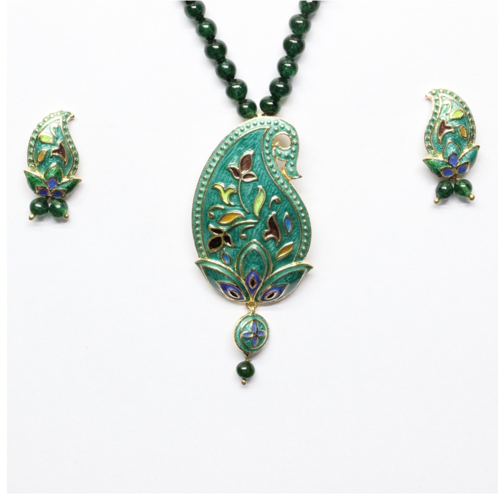 Antique Ladies Meenakari Set