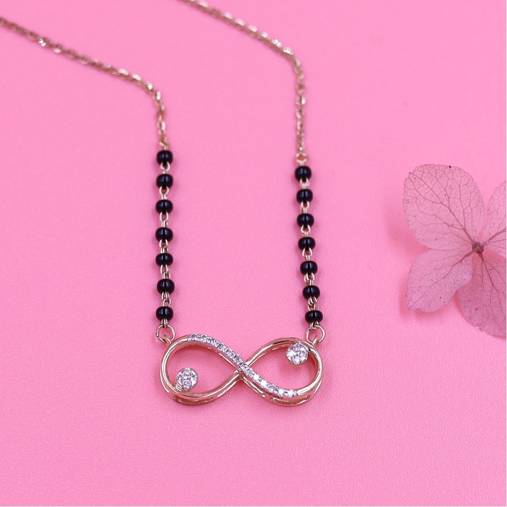 infinity Diamond Mangalsutra