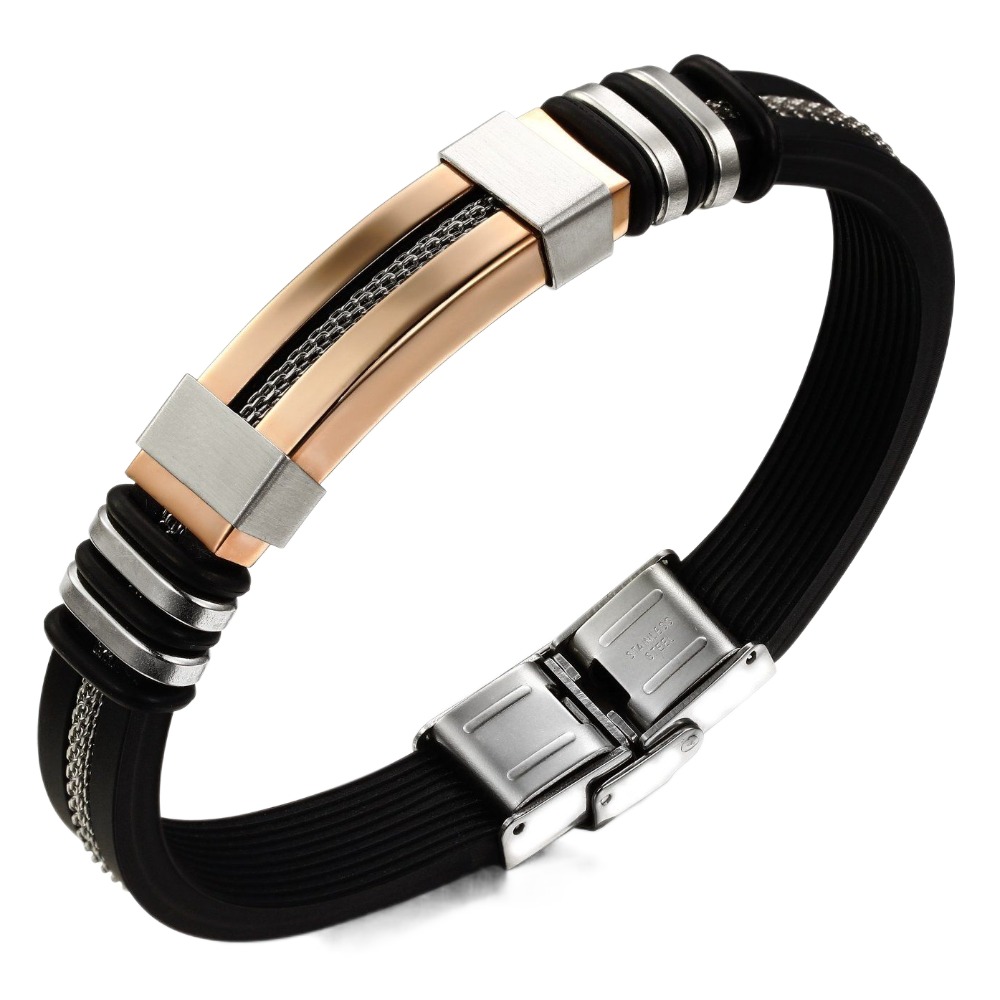 18kt men fancy bracelet
