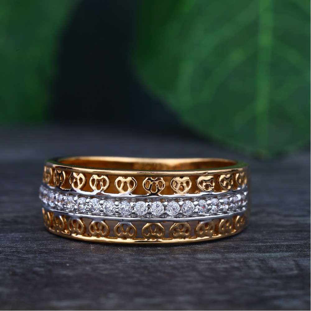 916 gold Diamond Hallmark Heart Design Ring