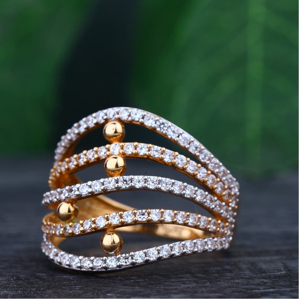 916 Gold Hallmark Attractive ring
