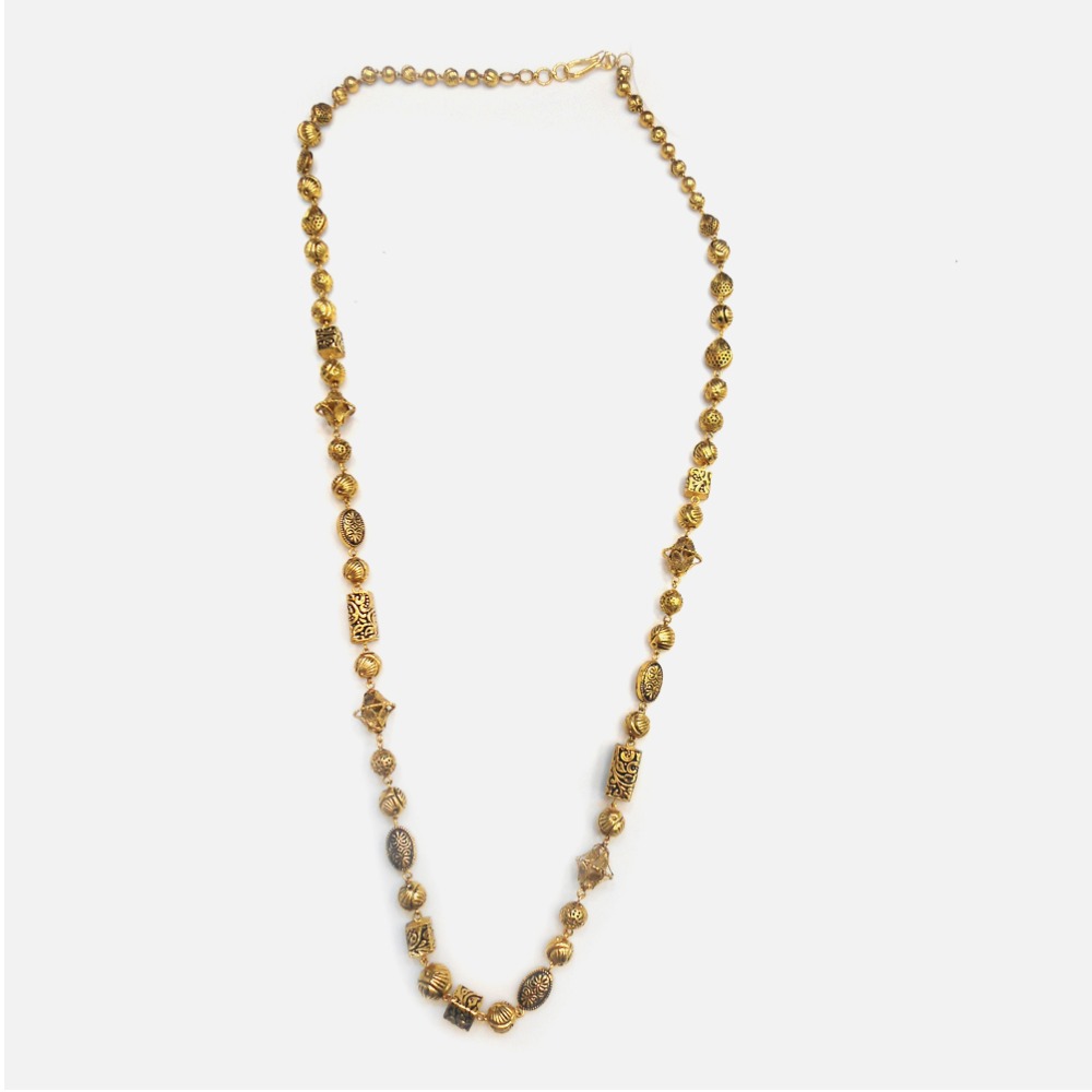916 Gold Antique Beaded Mala RHJ-4898