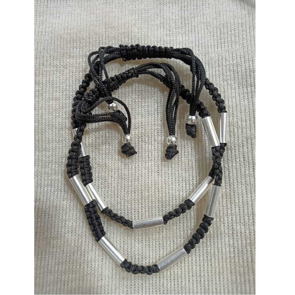 silver unique anklets