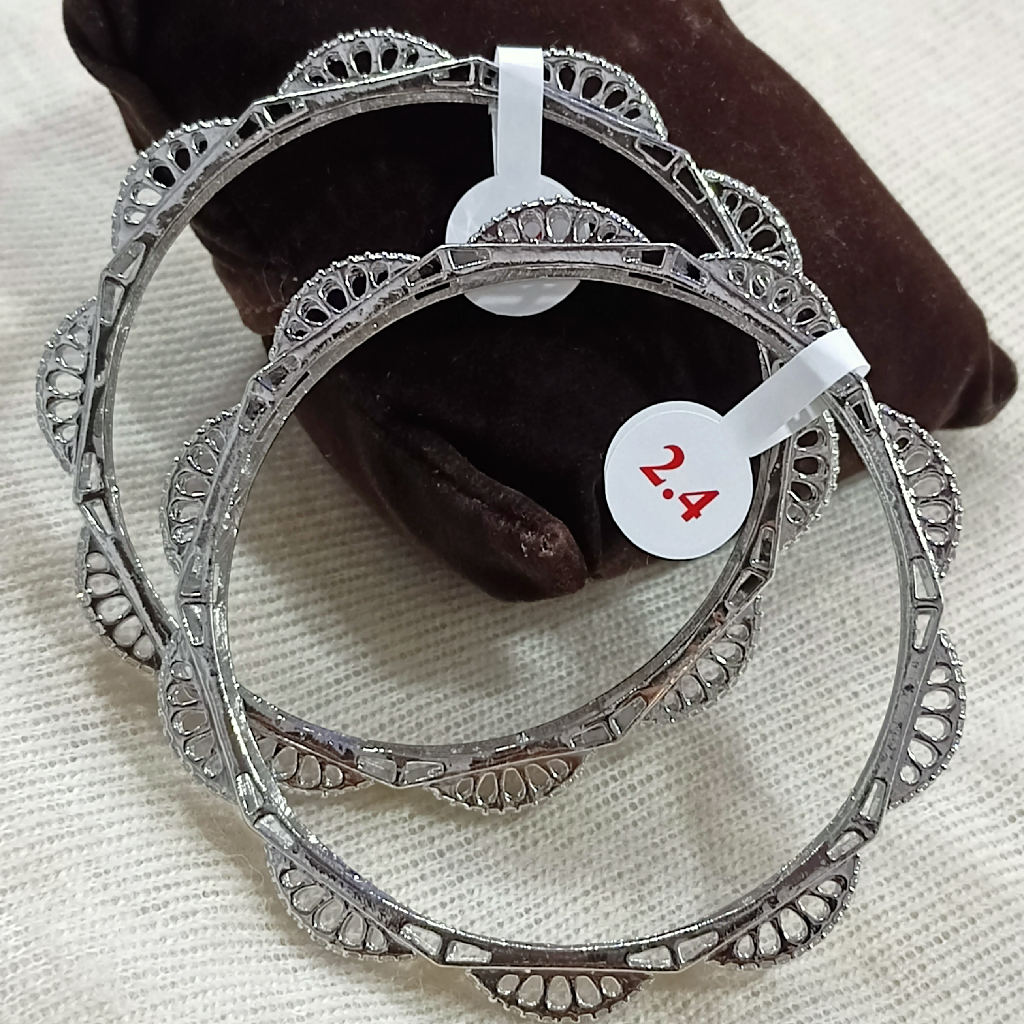 Exclusive cz stone Bangles 92.5 silver - Image 2