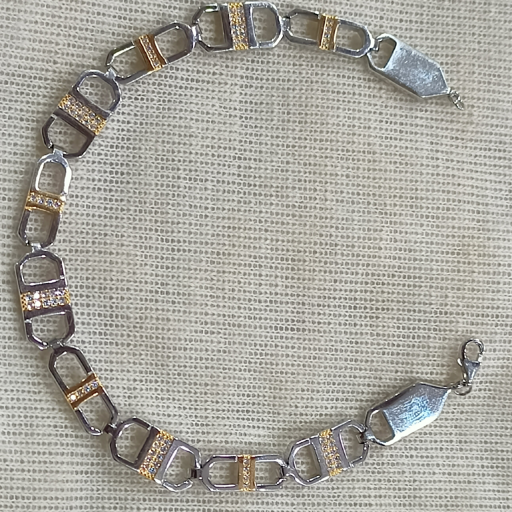 92.5 sterling silver bracelet for men