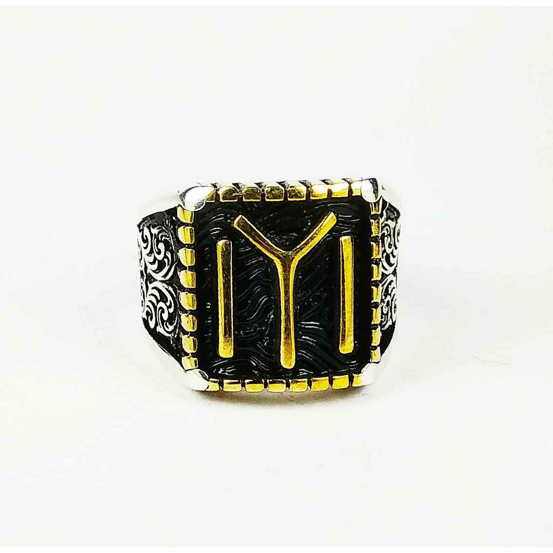 Expensive 925 Silver IYI Gents Ring