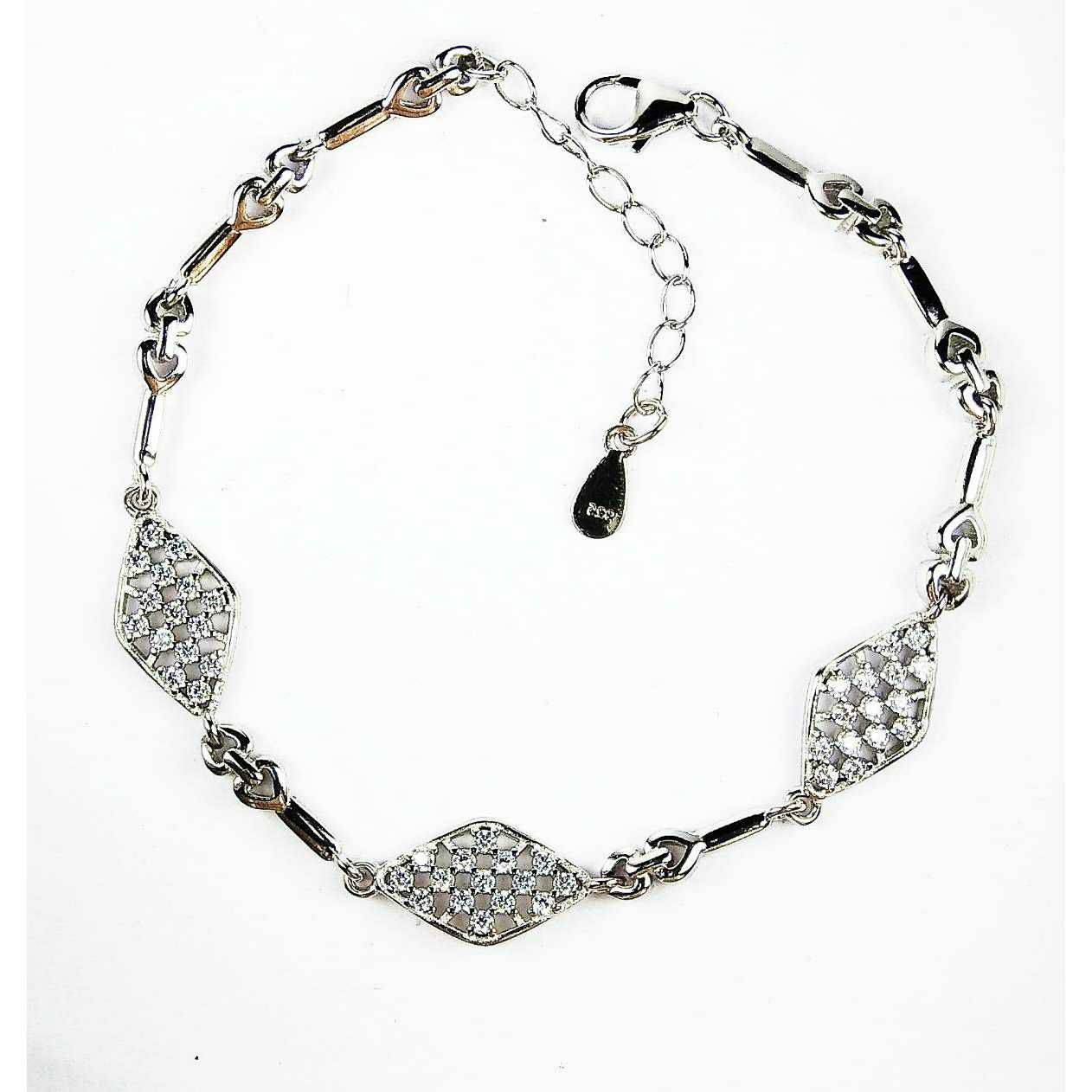 Mansil 925 Silver Ladies Bracelet