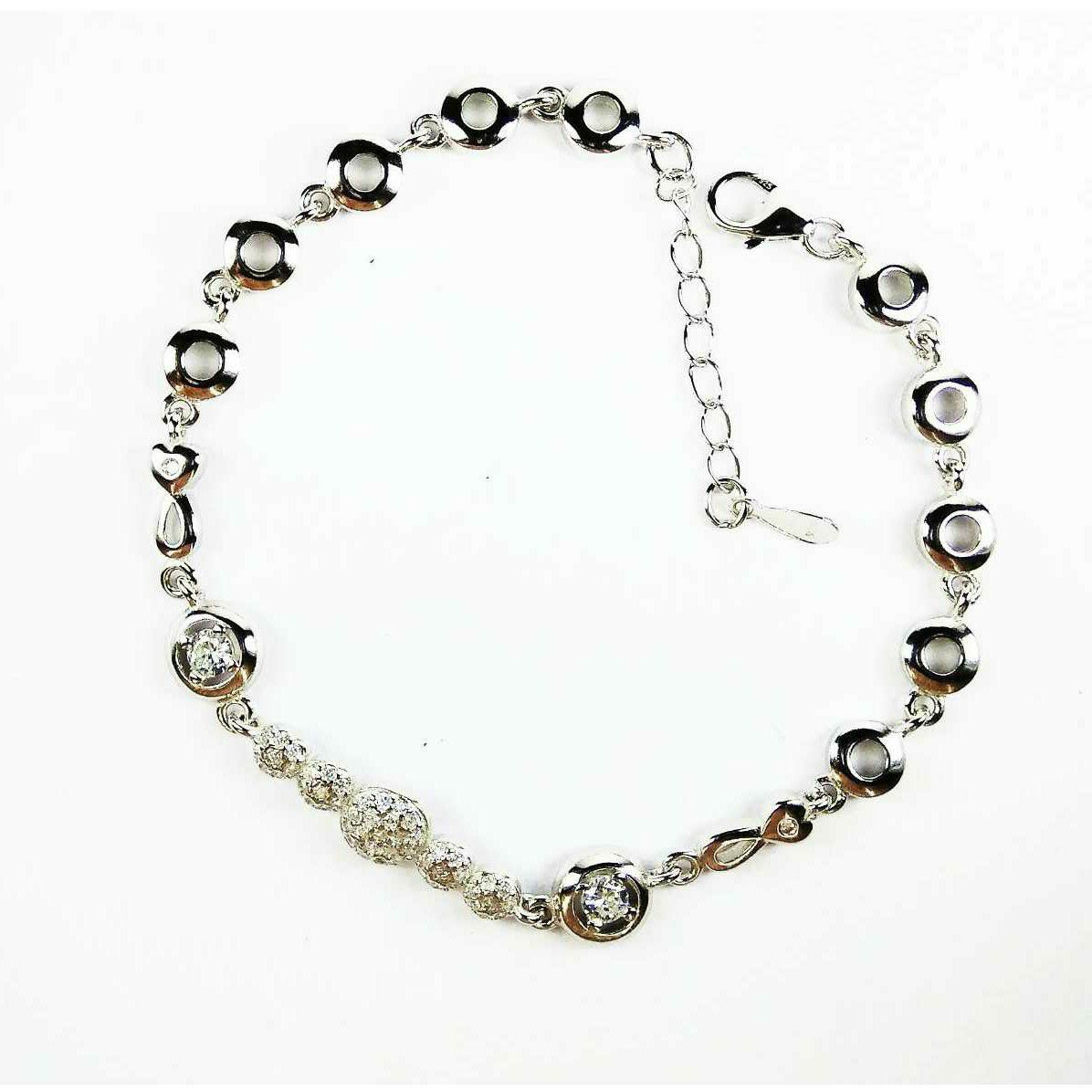 New 925 Silver Ladies Bracelet