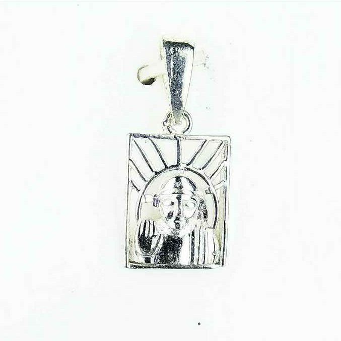Light Weight Fancy 925 Silver Ladies Pendant With Sai Baba