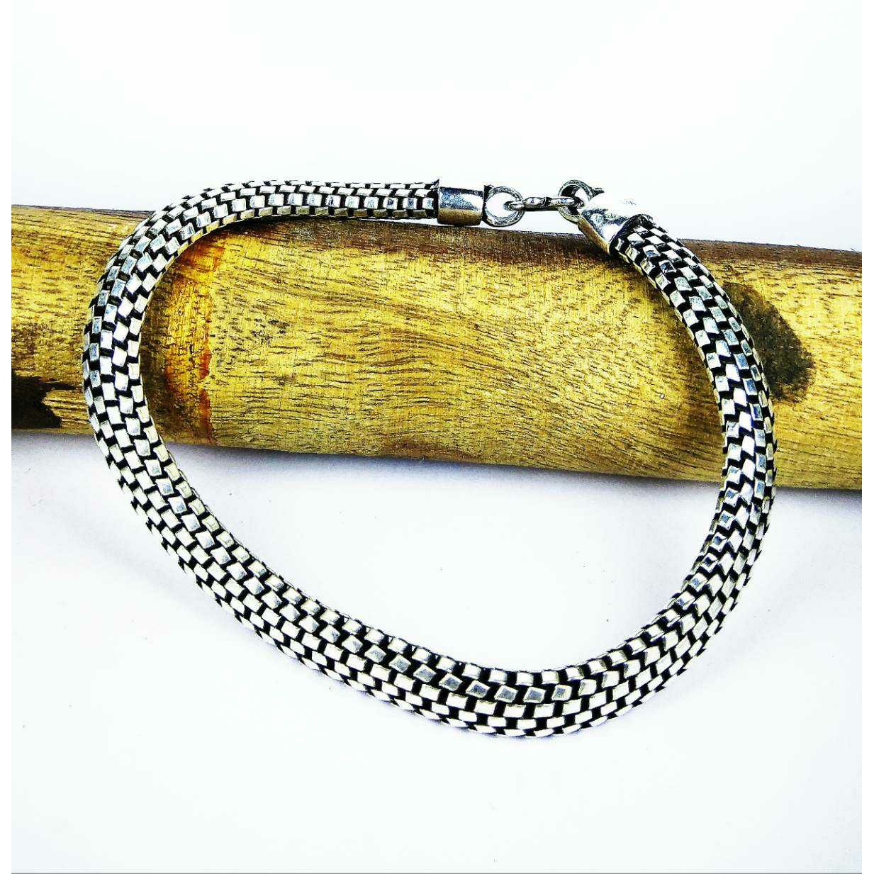 New 925 Silver Gents Bracelet