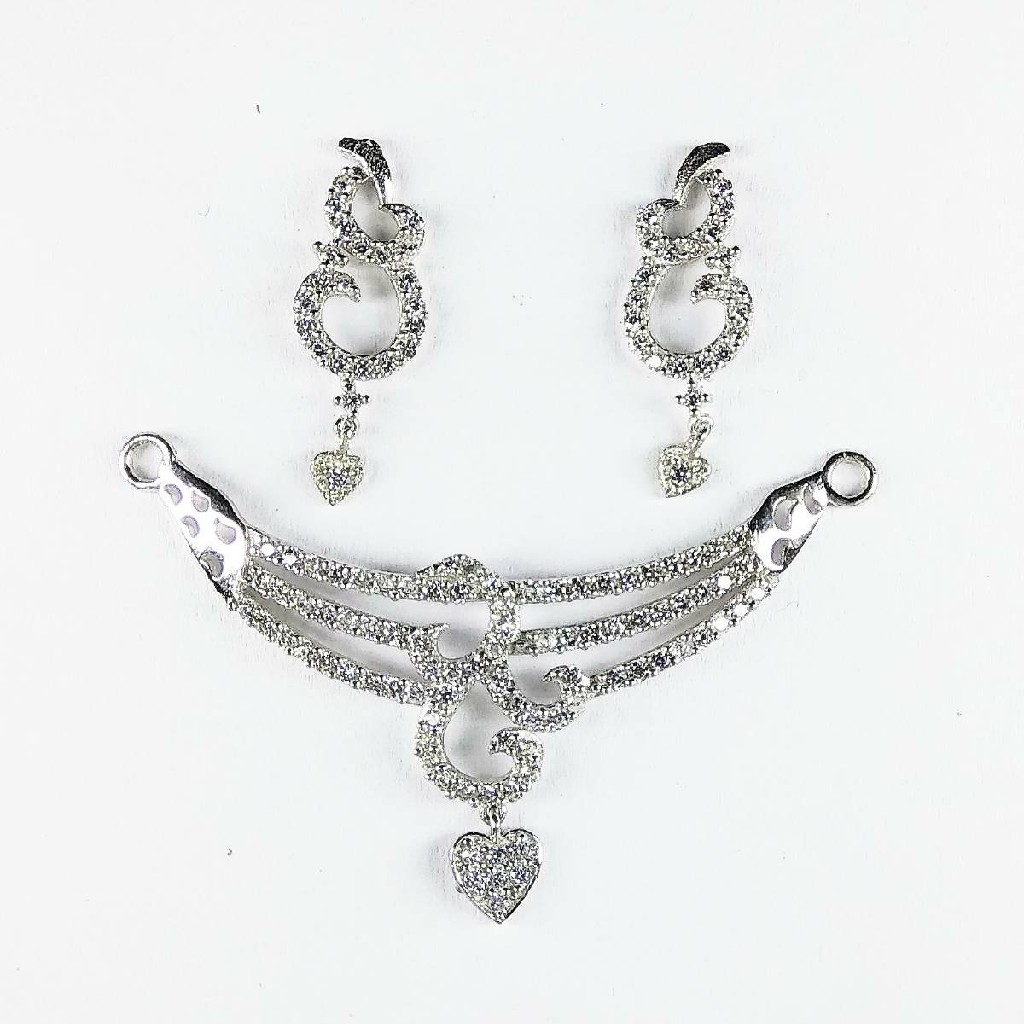 Light weight 925 silver mangalsutra pendant