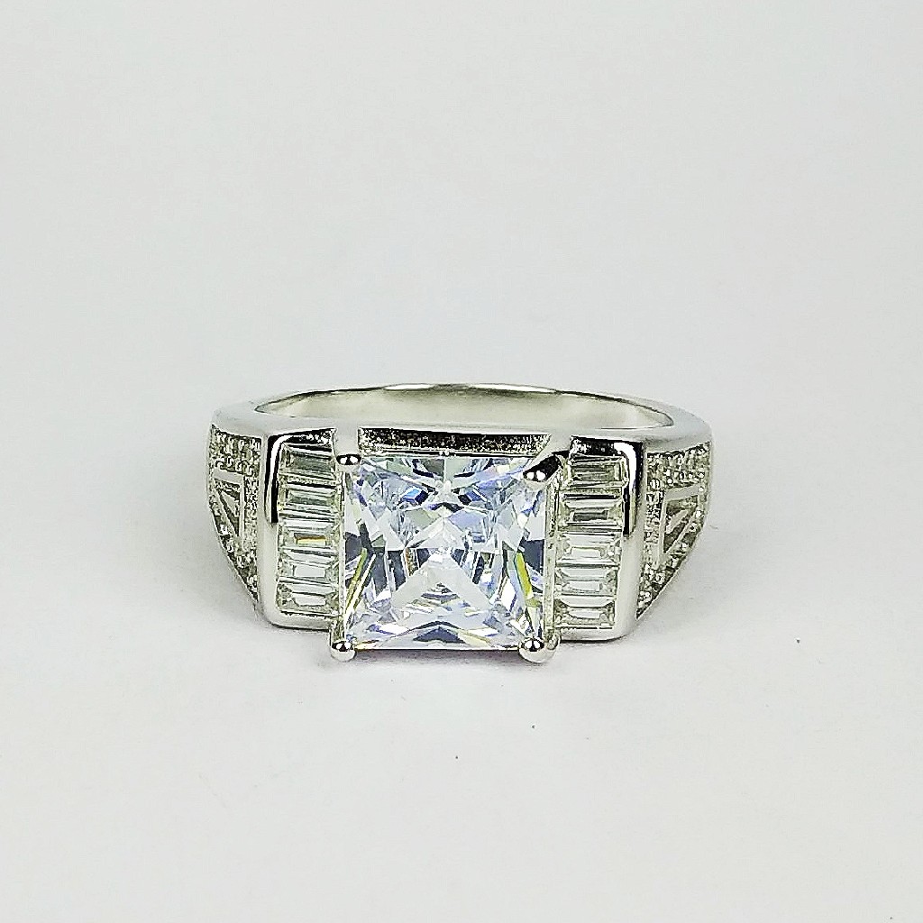 92.5 sterling silver enamel ring ml-126