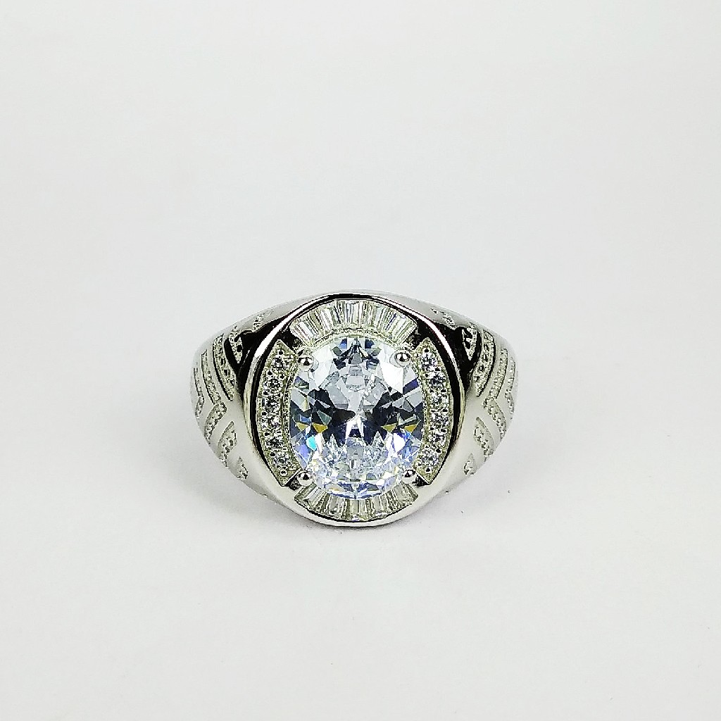 92.5 sterling silver enamel ring ml-124