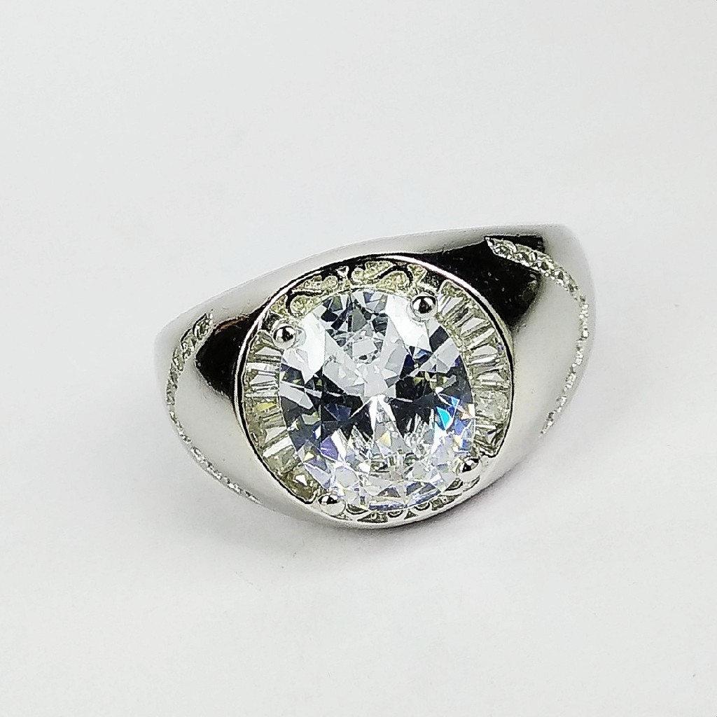 92.5 sterling silver enamel ring ml-123
