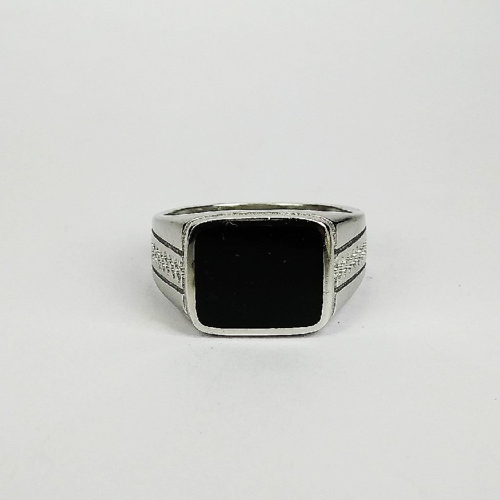92.5 sterling silver enamel ring ml-121