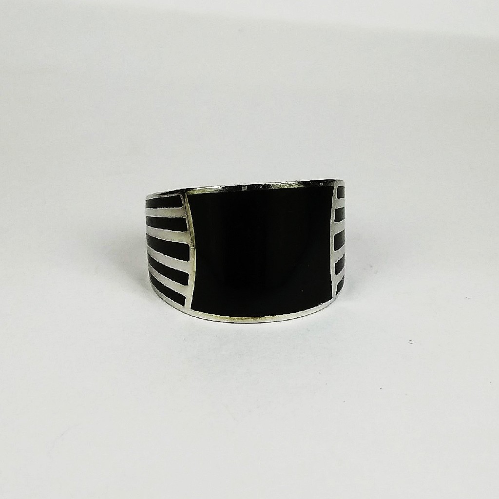 92.5 sterling silver enamel ring ml-120