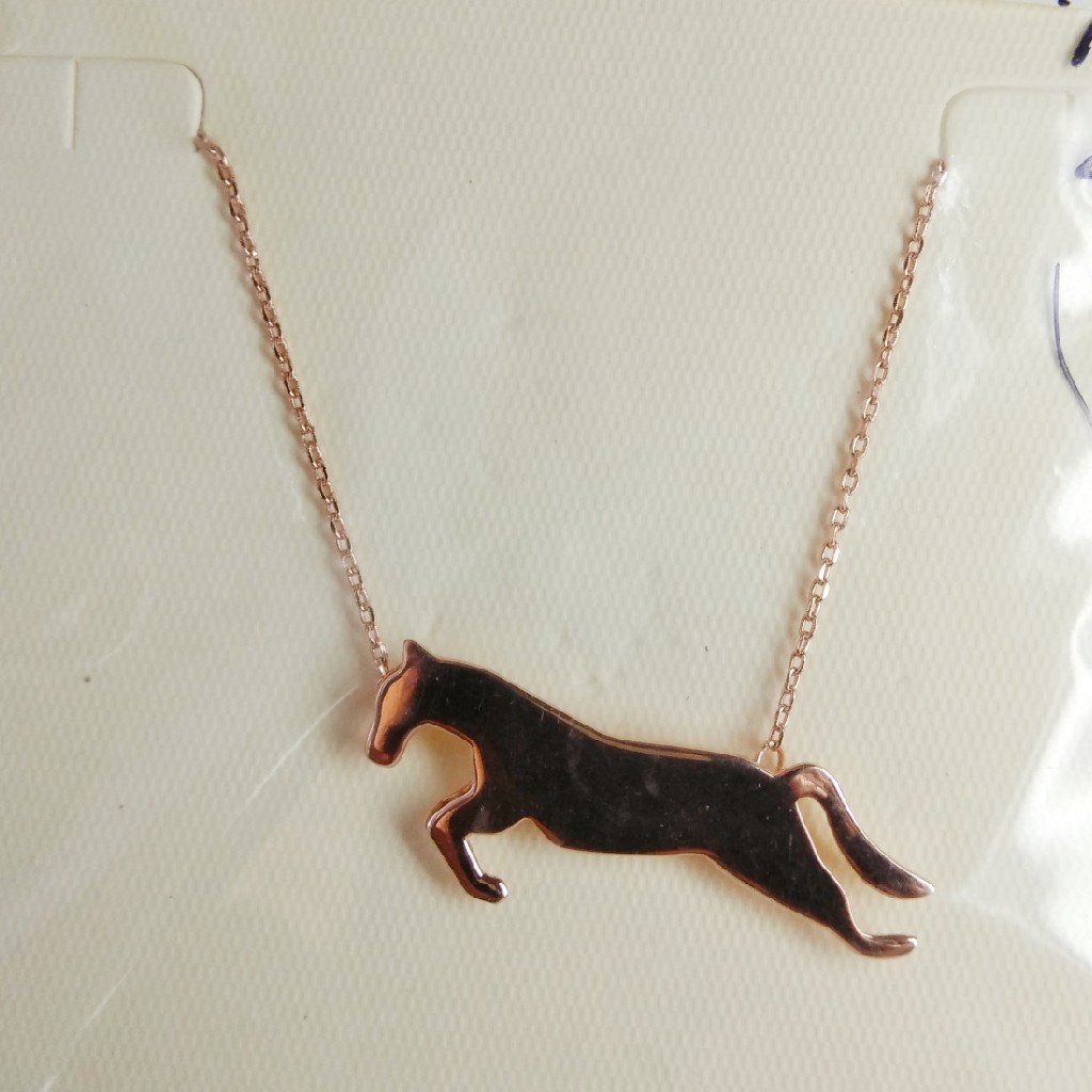 92.5 sterling silver chain with pendant ml-50
