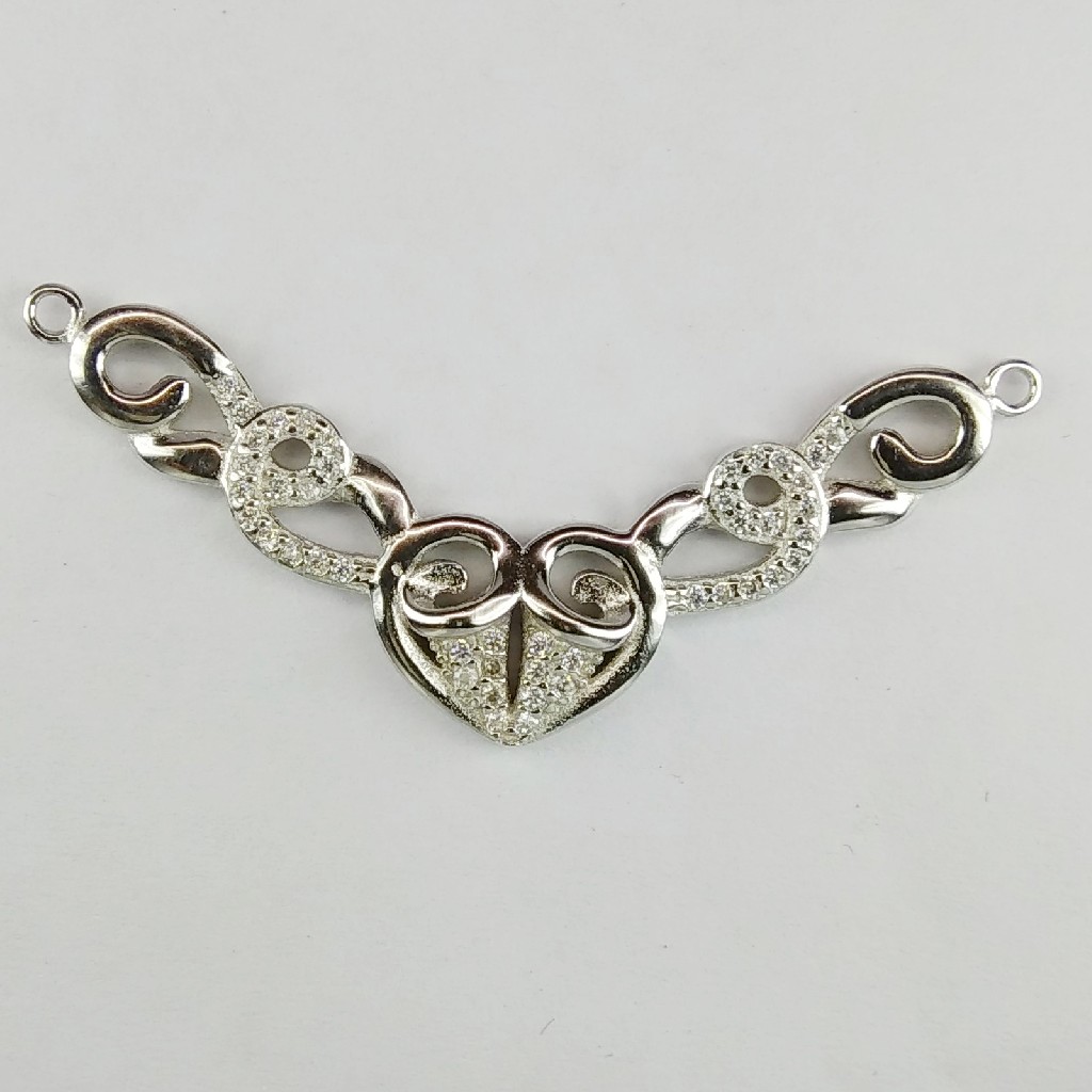 92.5 sterling silver cz mangalsutra pendant mL-29