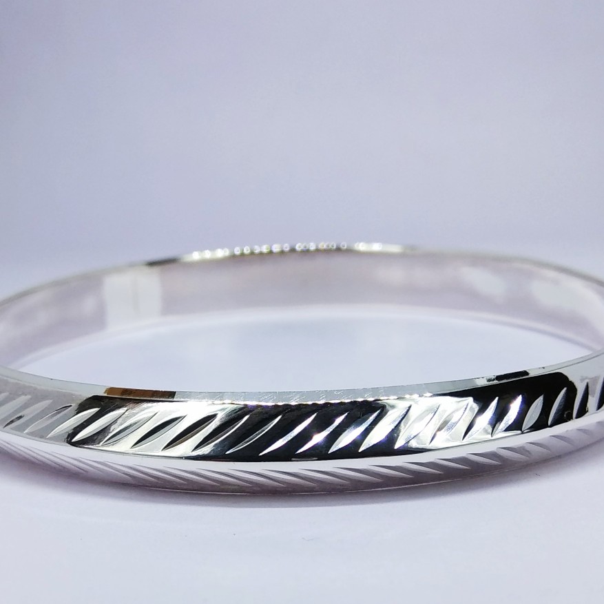 92.5 sterling silver hollow kada Ml-020