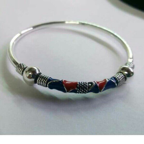 925 Silver Flexible Ladies Bracelet