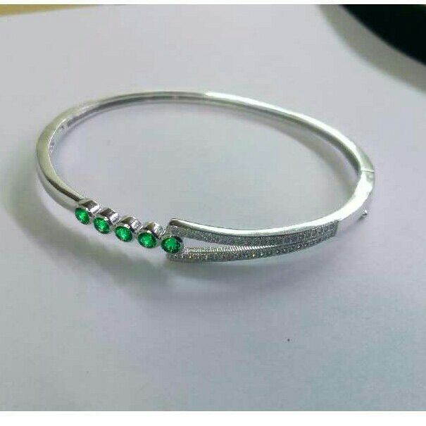 925 Silver Flexible Ladies Bracelet