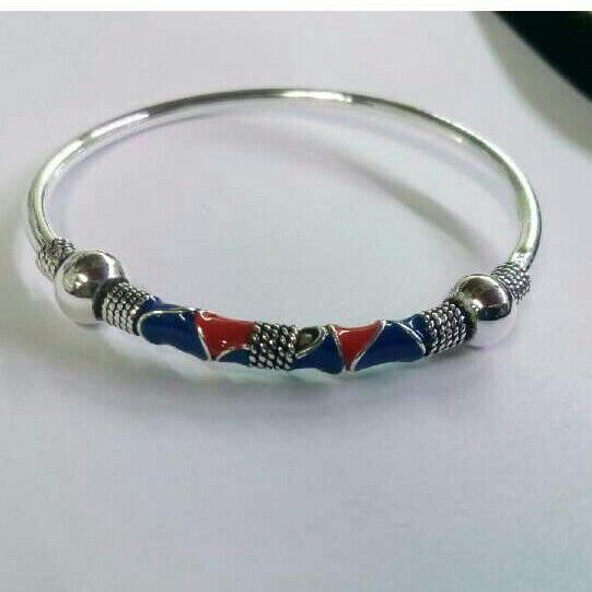 925 Silver Flexible Ladies Bracelet