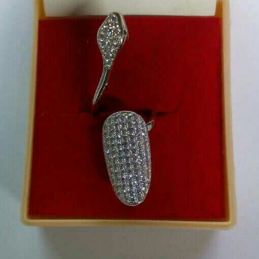 925 Silver Nail Ladies Ring