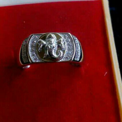 925 Sterling Silver God Gents Ring