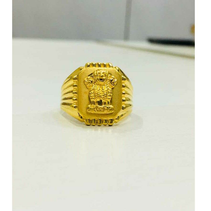 22kt Gold Fancy Gents Ring