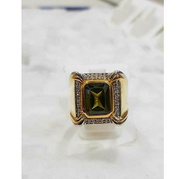 916 Gold Designer Ring For Gents