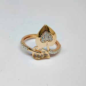 18KT Rose Gold Royal Ring KOR32