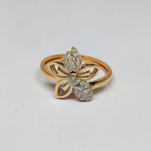 18KT Rose Gold Gorgeous Design Ring KOR29