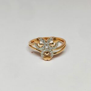 18KT Rose Gold Fine Design Ring KOR28