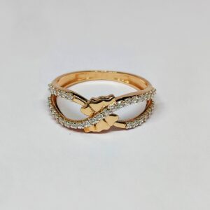18KT Rose Gold Classy Ring KOR21