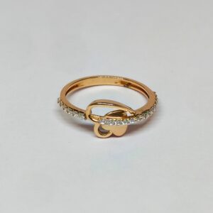 18KT Rose Gold Pretty Ring KOR18