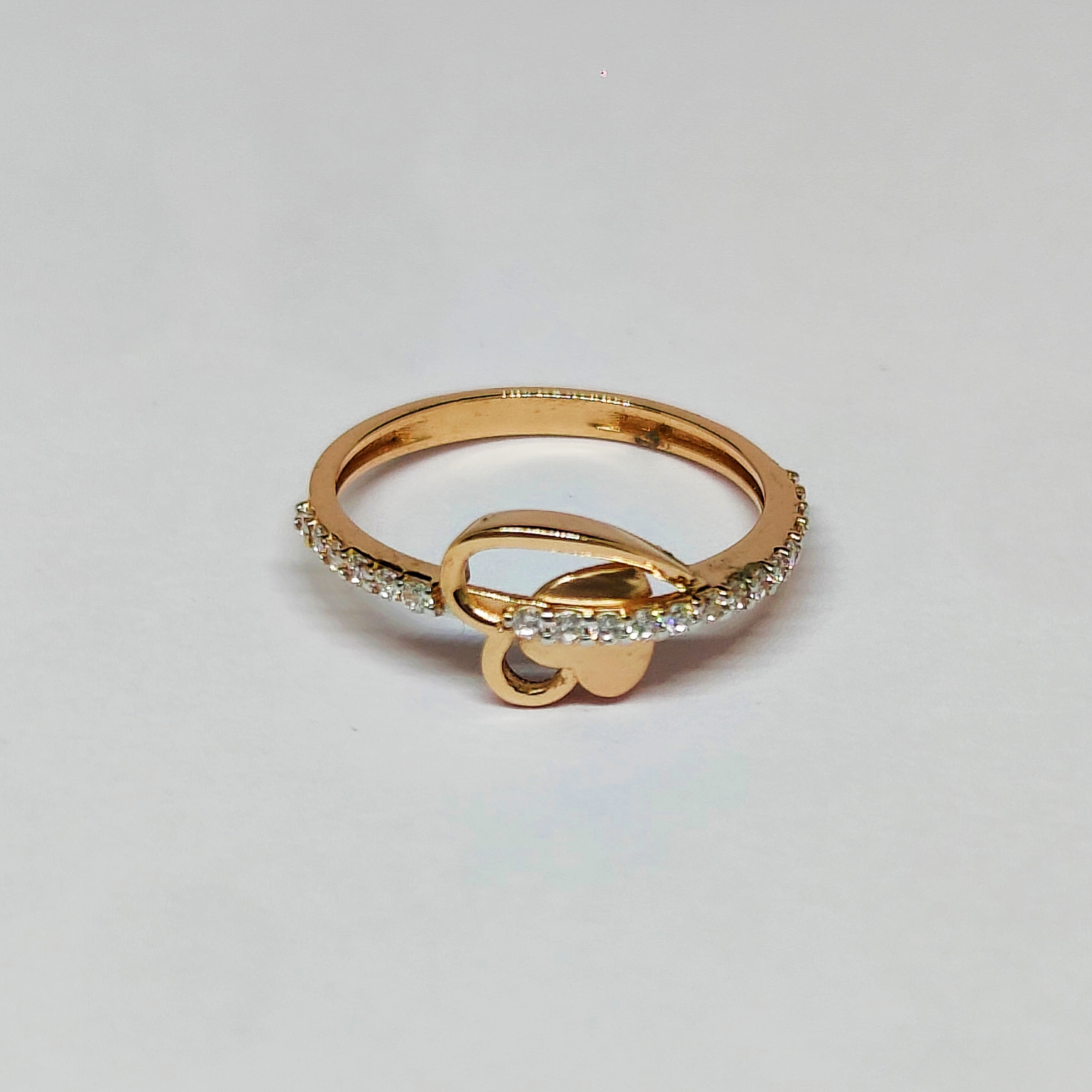 18KT Rose Gold Pretty Ring KOR18