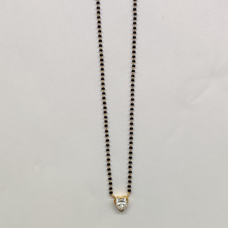 Single stone Mangalsutra