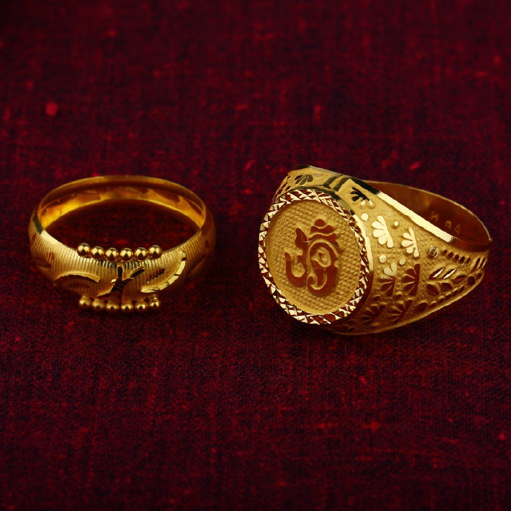 plain gold rings
