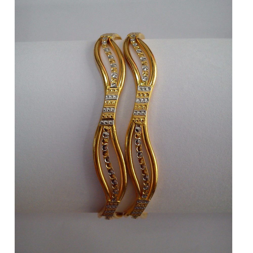 Designer 916 Gold Copper Kadli Kada