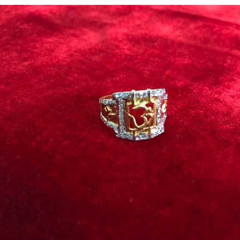 916 Gold Gents Indian Special Ring