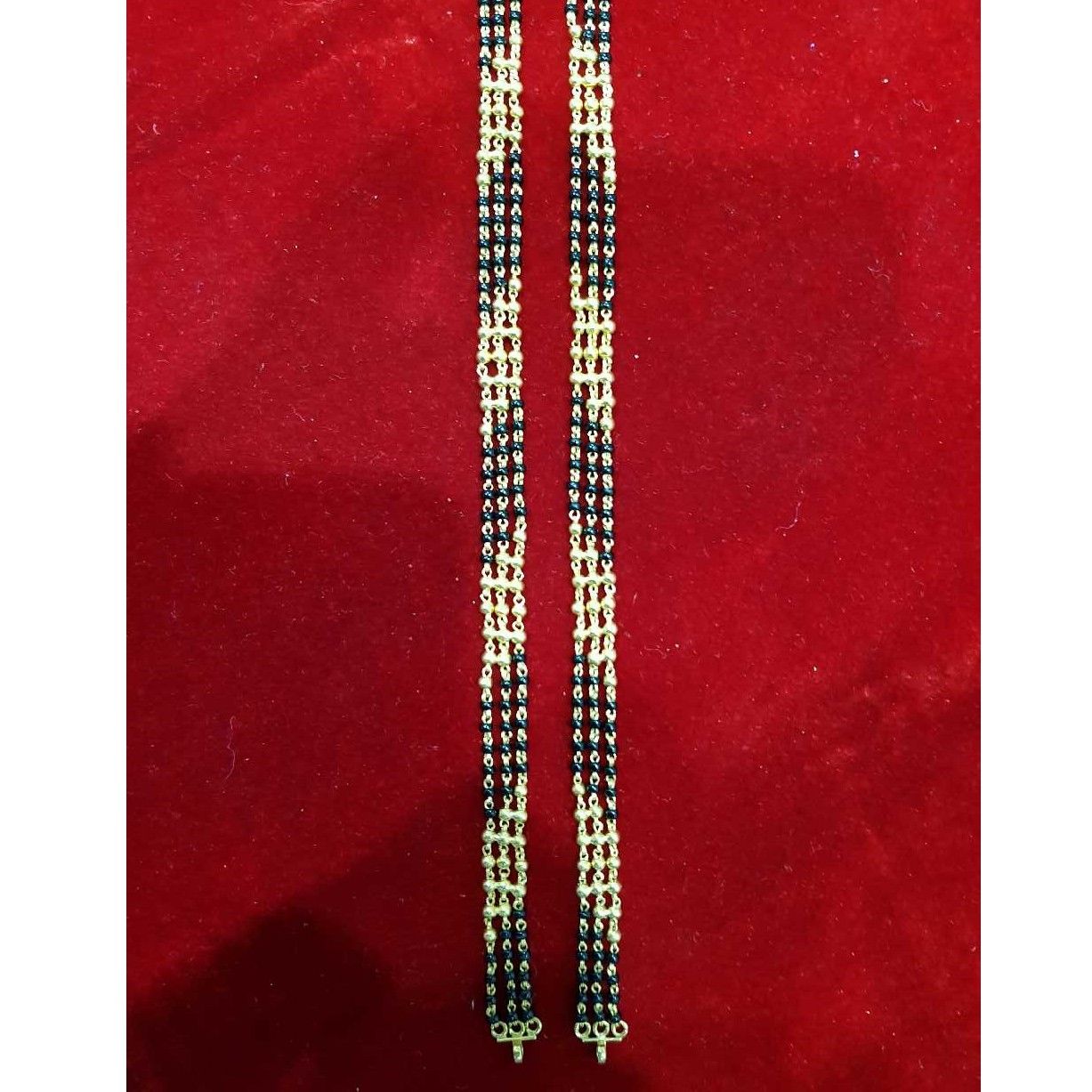 22K / 916 Indian Gold 3 Line Mangalsutra Chain