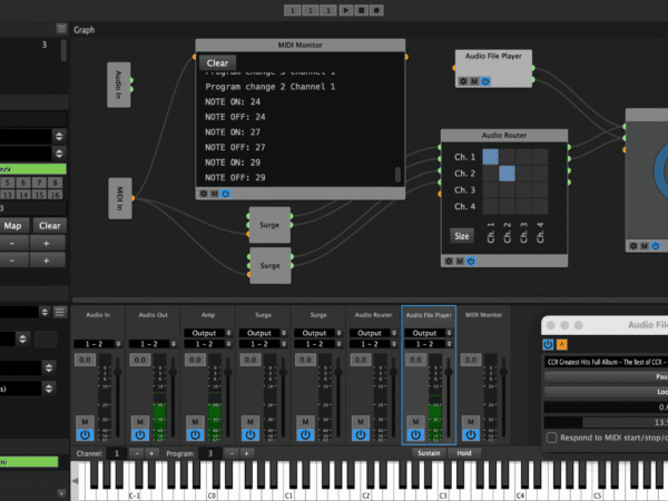 Element Modular Plugin Host in action.