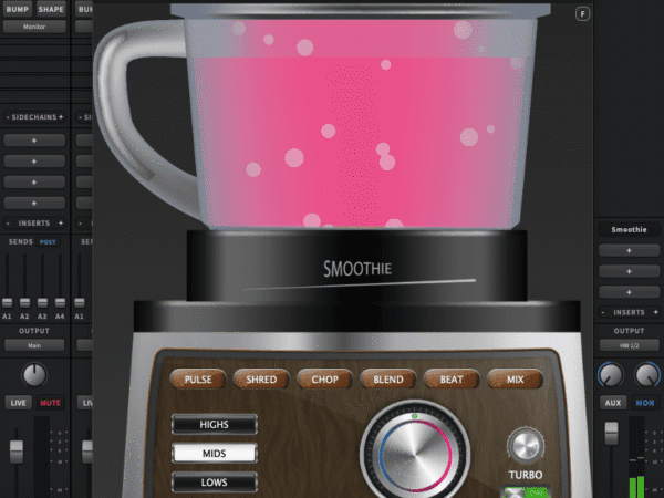 A screenshot of the Smoothie EQ plugin