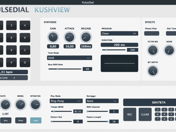 PulseDial DTMF Synthesizer