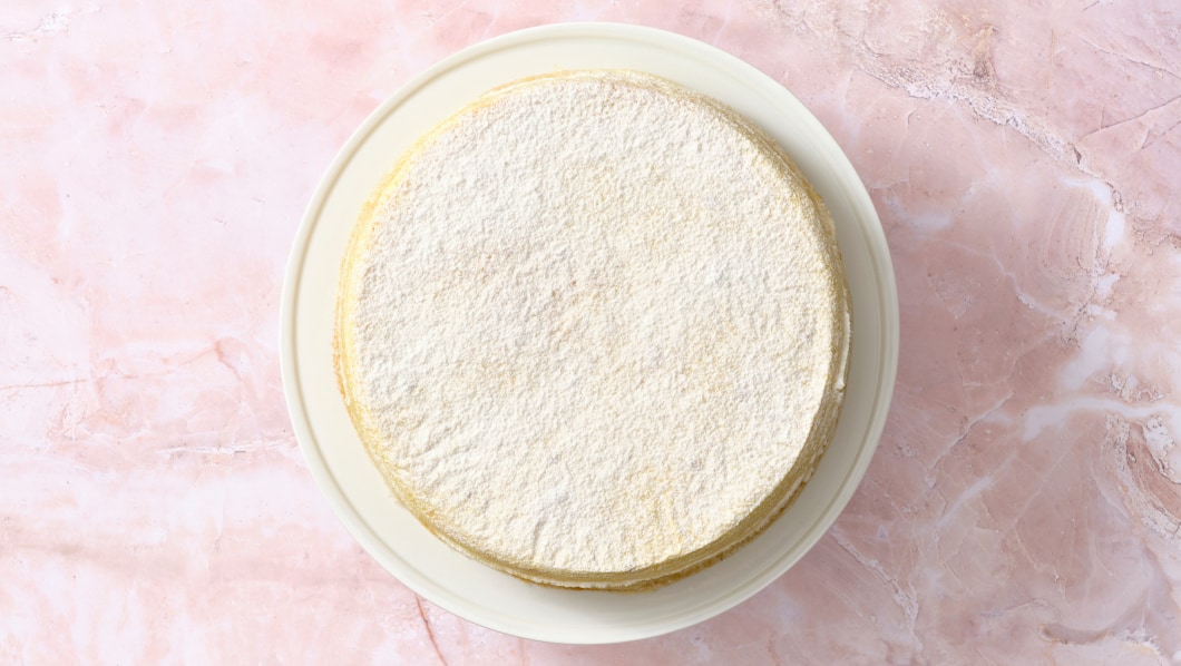 Marron Mille Crêpes Step 1