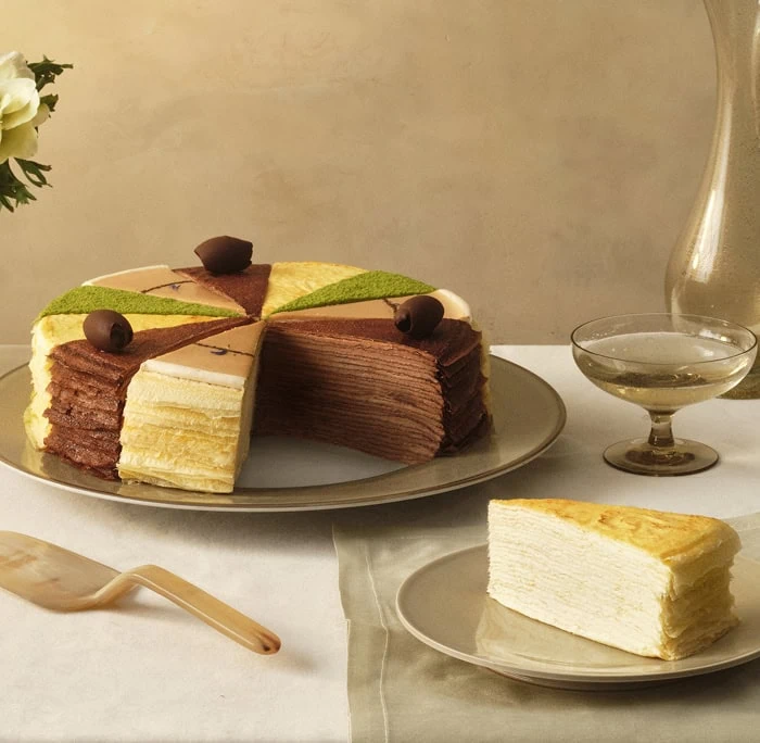 Slice of the Best Mille Crêpes