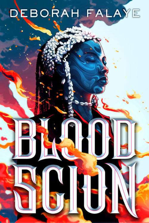 Blood Scion Book Cover - A Fantasy Novel by Deborah Falaye