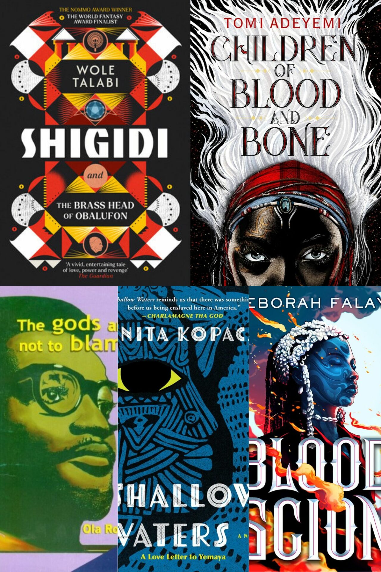Top 5 Novels on Yoruba Mythology