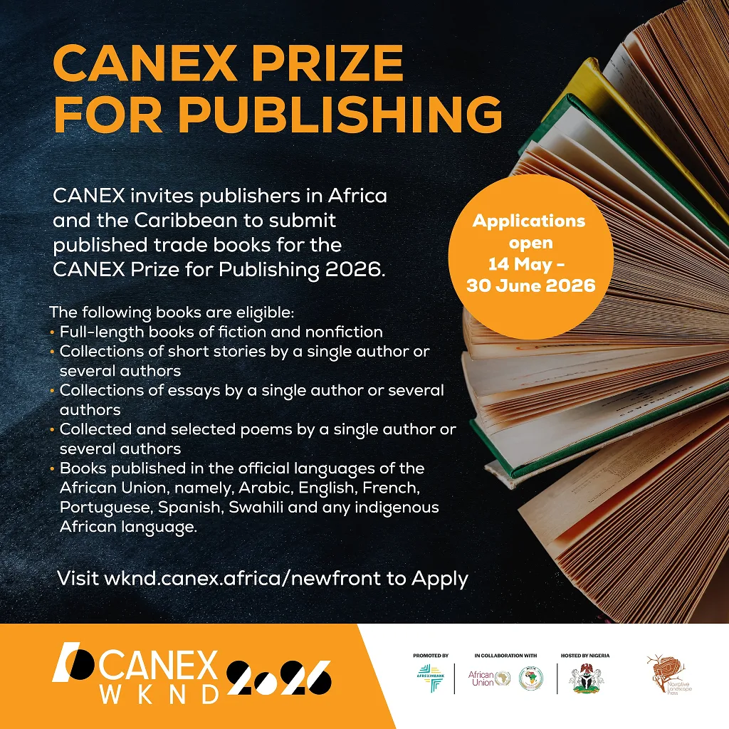 2026 CANEX Prize for Publishing in Africa